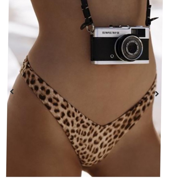 Monica Hansen Leopard Print Bikini - Picture 7 of 15